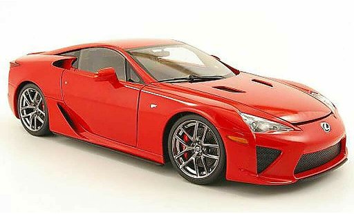 Lexus LFA Base 1/18 Autoart rojo 2010 coche miniatura