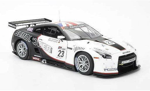 Nissan Skyline R35 1/18 Autoart GT-R No.23 Team Sumo Power GT M.Krumm/P.Dumbreck Fia GT1 Weltmeisterschaft 2010 coche miniatura