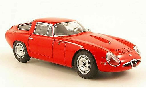 Alfa Romeo Giulia TZ1 1/18 Autoart rojo 1963 coche miniatura