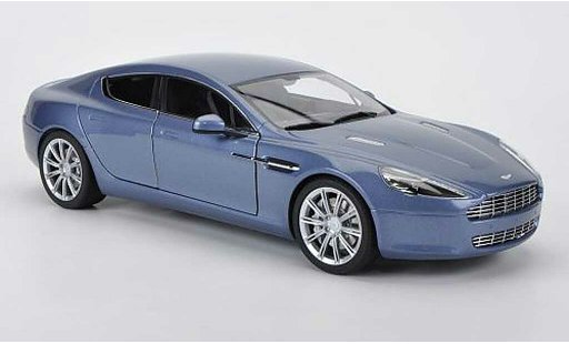 Aston Martin Rapide berline 1/18 Autoart azul gris 2010 coche miniatura