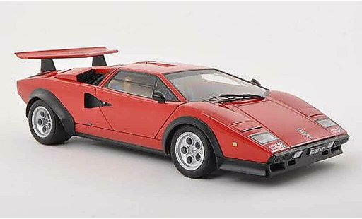 Lamborghini Countach LP 500 1/18 Autoart S Walter Wolf Edition rojo 1975 coche miniatura