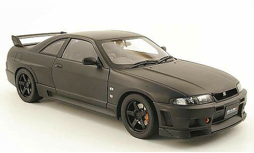 Nissan Skyline R33 1/18 Autoart gt-r r-tune negro mat 1996 coche miniatura