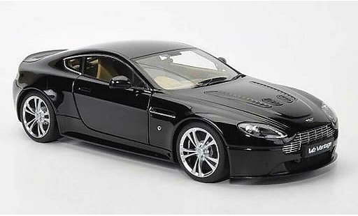 Aston Martin V12 Vantage vantage 1/18 Autoart negro 2010 coche miniatura