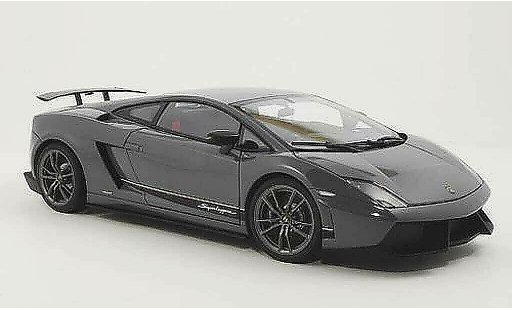 Lamborghini Gallardo Superleggera 1/18 Autoart LP570-4 gris 2010 coche miniatura