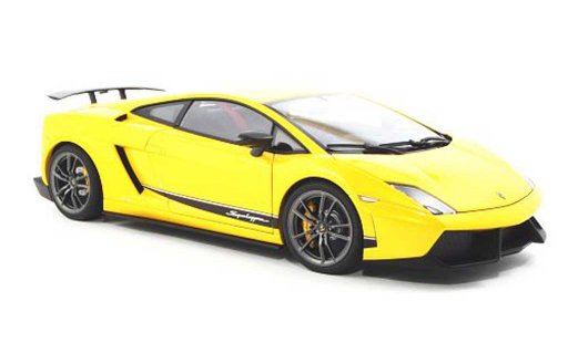 Lamborghini Gallardo Superleggera 1/18 Autoart LP570-4 amarillo 2010 coche miniatura