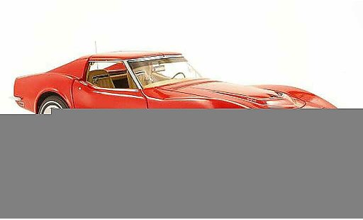 Chevrolet Corvette Coupe 1/18 Autoart C3 rojo 1970 coche miniatura
