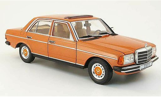 Mercedes CLA Base 1/18 Revell 230 e (w123) marron sondermodell mcw le 1.000 coche miniatura