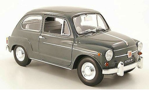 Fiat 600 D 1/18 Revell gris coche miniatura