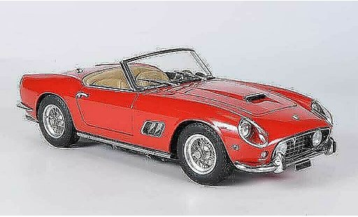 Ferrari 250 GT California 1/18 CMC Spyder SWB rojo 1960 coche miniatura