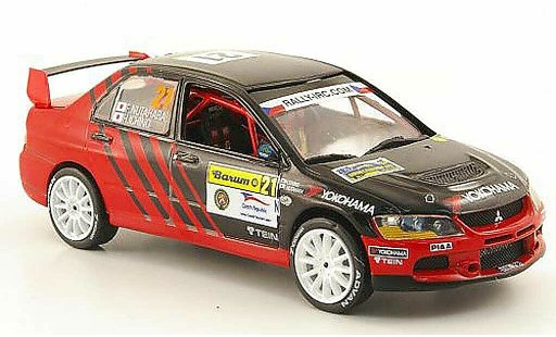 Mitsubishi Lancer Evolution IX 1/43 Vitesse No.21 Yokohama Barum Rally Zlin 2010 coche miniatura