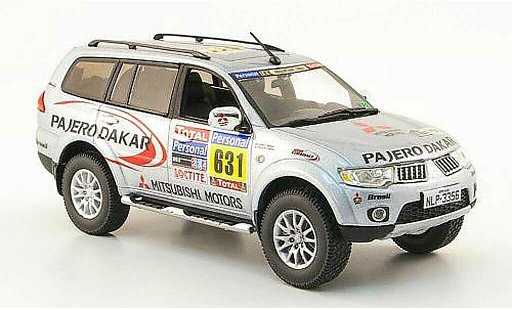 Mitsubishi Pajero Sport 1/43 Vitesse Team Service Car Rally Dakar 2010 coche miniatura
