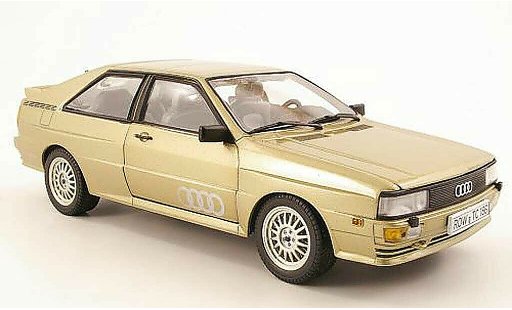 Audi Quattro coupe 1/18 Sun Star beige 1981 coche miniatura