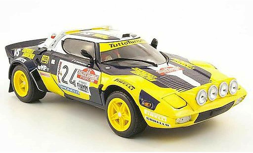 Lancia Stratos Rallye 1/18 Sun Star Rally hf no.24 olio fiat san remo 1980 f.tabaton / e.radaelli coche miniatura