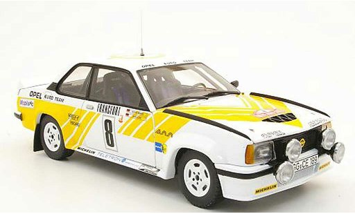 Opel Ascona 400 1/18 Sun Star no.8 opel euro team rallye monte carlo 1980 j.kleint/g.wanger coche miniatura