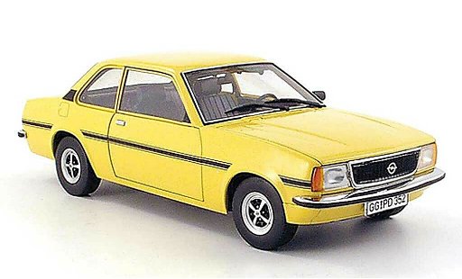 Opel Ascona B B 1/18 Sun Star sr amarillo-beige 1975 coche miniatura
