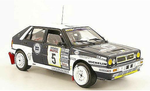 Lancia Delta HF Integrale 1/18 Sun Star No.5 France Tour de Corse 1989 B.Saby / D.Grataloup coche miniatura