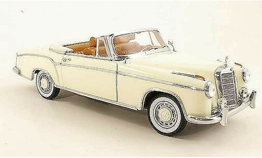 Mercedes 220 Cabriolet 1/18 Sun Star SE Descapotable (W128) bianco 1958 coche miniatura