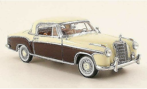 Mercedes 220 Coupe 1/18 Sun Star se (w 128) beige/marron 1958 coche miniatura