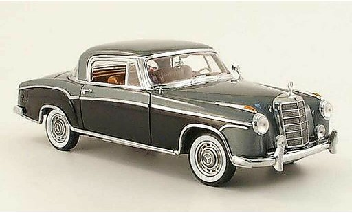 Mercedes 220 Coupe 1/18 Sun Star se (w 128) gris/negro 1958 coche miniatura