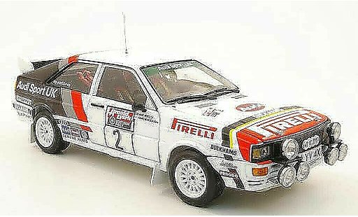 Audi Quattro rallye 1/18 Sun Star Rally no.2 audi sport uk schottland 1982 h.mikkola / a.hertz coche miniatura