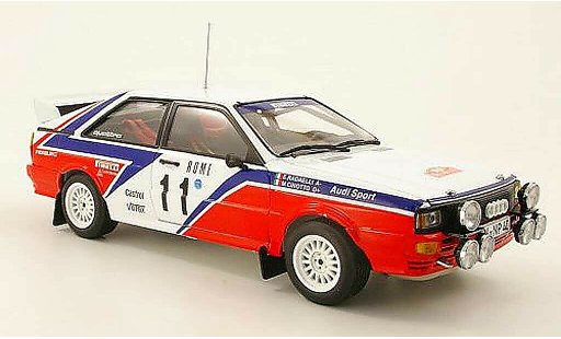 Audi Quattro rallye 1/18 Sun Star Rally No.11 R6 Monte Carlo 1982 M.Cinotto/E.Radaelli coche miniatura