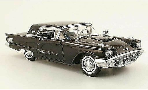 Ford Thunderbird Squarebird 1/18 Sun Star Hardtop negro coche miniatura