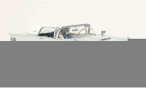 Ford Thunderbird Squarebird 1/18 Sun Star Hardtop azul/blanco coche miniatura