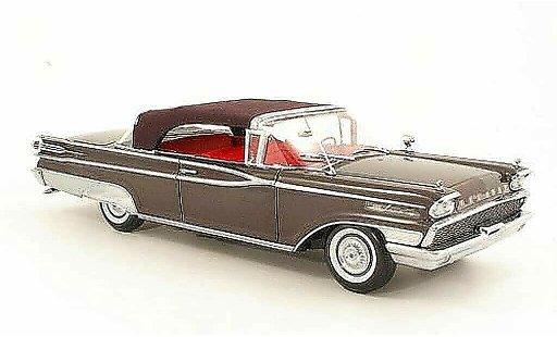 Mercury Parklane Convertible 1/18 Sun Star gris marron/negro cerrado 1959 coche miniatura