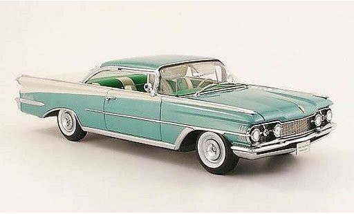 Oldsmobile 98 Hardtop 1/18 Sun Star verde/blanco 1959 coche miniatura
