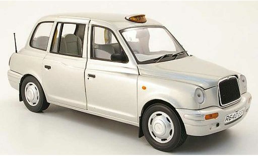 LTI TXI Base 1/18 Sun Star gris metallized london taxi cab 1998 coche miniatura