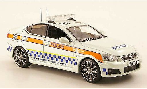 Lexus IS IS-F 1/43 J Collection F Humberside Police englische Polic&iacute;a 2009 coche miniatura