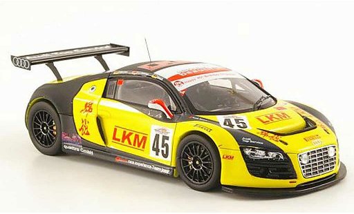 Audi R8 lms 1/43 Spark No.45 LKM 12h Merdeka 2010 coche miniatura