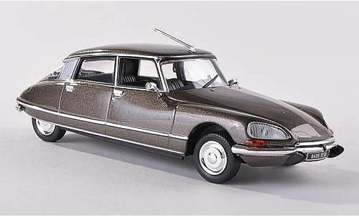 Citroen DS 23 1/43 Norev Pallas gris-brun 1972 coche miniatura