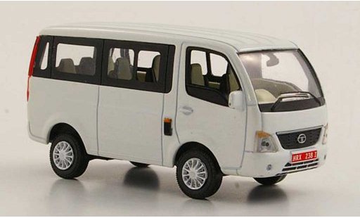 Tata Venture Base 1/43 Norev blanco RHD 2010 coche miniatura
