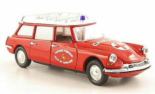 Citroen ID 19 ambulance 1/43 Rio Familiar Bomberosambulanz - Ville de Cavalaire 1962 coche miniatura