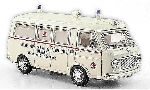 Fiat 238 Ambulanza 1/43 Rio Ambulancia Pesaro 1969 coche miniatura