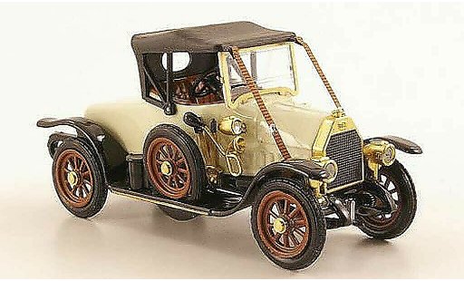 Fiat O 1912 1/43 Rio blanco/negro cerrado coche miniatura