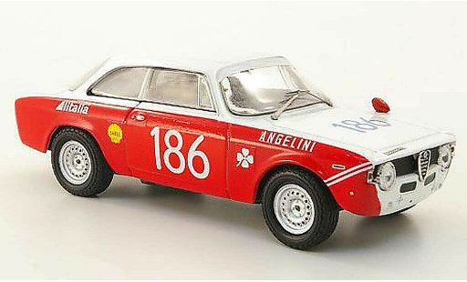 Alfa Romeo Giulia sprint gta 1/43 M4 1600 No.186 Targa Florio 1970 coche miniatura
