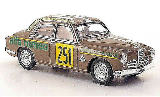 Alfa Romeo 1900 berlina 1/43 M4 No.251 Sanesi/Cania Carrera Panamericana 1954 coche miniatura