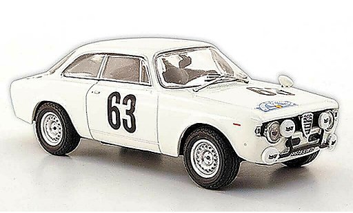 Alfa Romeo Giulia sprint gta 1/43 M4 1600 No.63 Bianchi/VIC Ciriterium de Cevennes 1965 coche miniatura