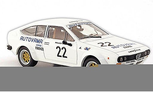 Alfa Romeo Alfetta gtv 2.0 1/43 M4 V No.22 Autovama Nurburgring 1976 coche miniatura