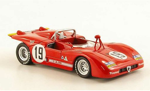 Alfa Romeo 33.3 prototipo 1/43 M4 1971 No.19 Stommelen/Galli Monza coche miniatura