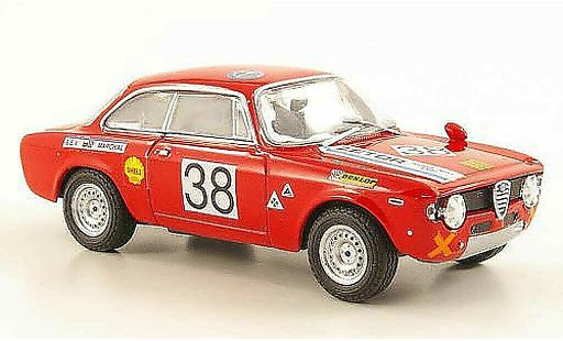 Alfa Romeo Giulia sprint gta 1/43 M4 1300 No.38 Zetor Racing Team Bunn 1969 coche miniatura