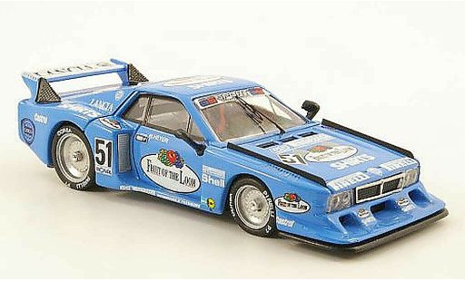 Lancia Beta Monte Carlo 1/43 Best No.51 Fruit of the Loom DRM 1980 coche miniatura