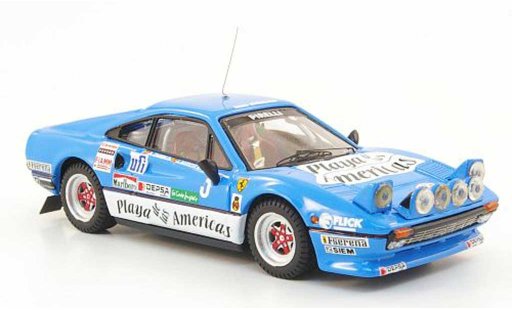 Ferrari 308 GTB 1/43 Best No.3 Rally de Conte Ingles 1983 coche miniatura