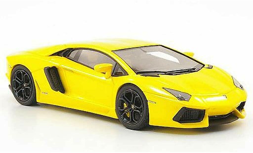Lamborghini Aventador LP700-4 1/43 Look Smart amarillo 2011 coche miniatura