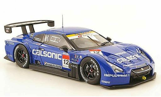 Nissan Skyline R35 1/43 Ebbro GT-R No.12 Calsonic Super GT500 Fuji 2010 coche miniatura