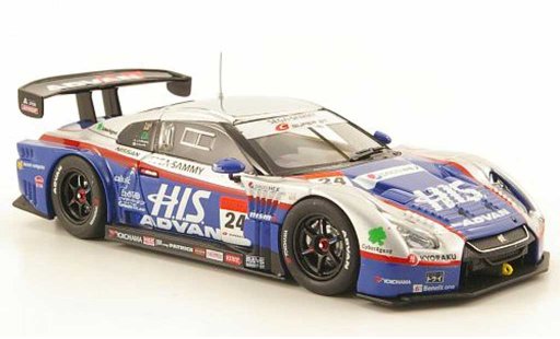 Nissan Skyline R35 1/43 Ebbro GT-R No.24 Advan Super GT500 Fuji 2010 coche miniatura