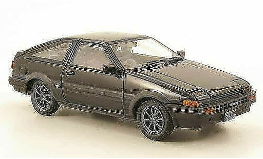 Toyota Trueno AE86 1/43 Ebbro Sprinter negro/gris coche miniatura