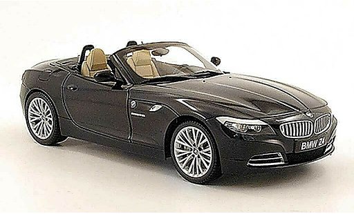 Bmw Z4 roadster 1/18 Kyosho E89 negro coche miniatura